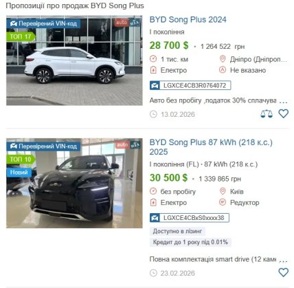 BYD Song Plus