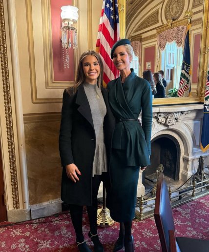 Кай та Іванка Трамп