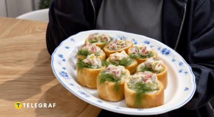 Интересная закуска к праздничному столу