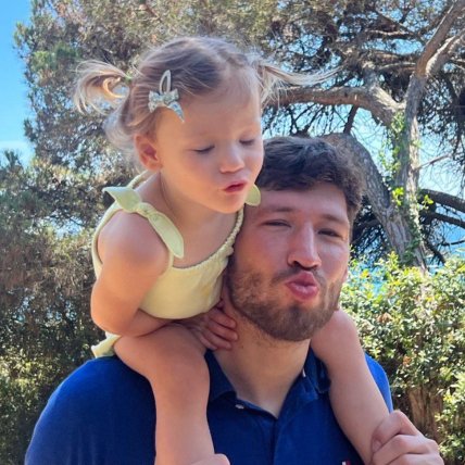 Вячеслав Кравцов с дочерью