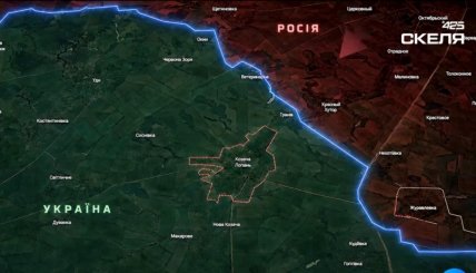 Козача Лопань на карті