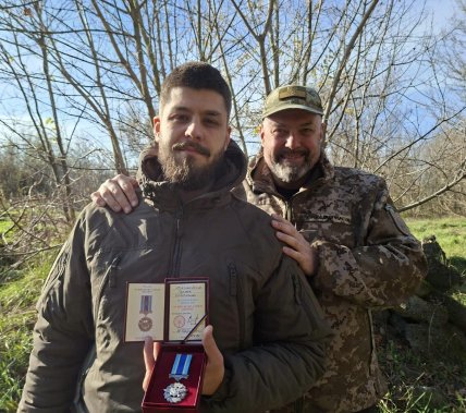 Олег Тягнибок вместе с сыном