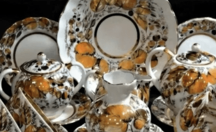 Сервиз Золотая осень ЛФЗ