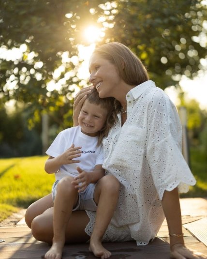 катя осадчая и сын Иван