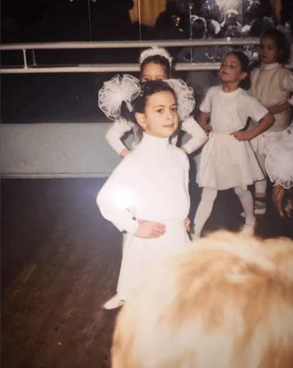 Рамина в детстве