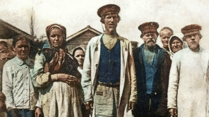 Російські селяни, фото