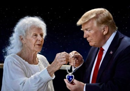 Роуз з Титанік та Дональд Трамп