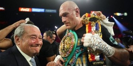 Боб Арум намерен провести супербой двух британцев Тайсона Фьюри и Энтони Джошуа.