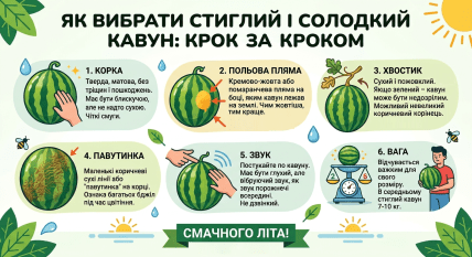 Як вибрати кавун