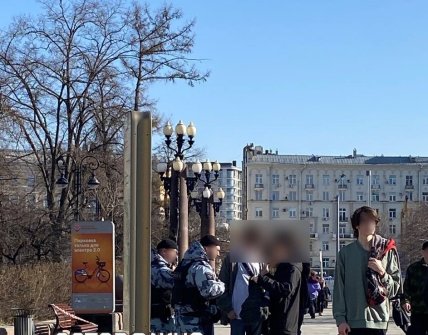 ОМОН на вулицях Москви