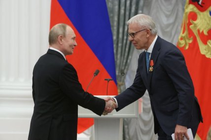 Володимир Путін та В’ячеслав Фетісов