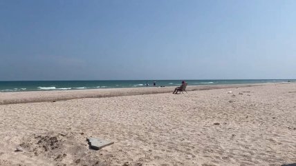 Пляжи оккупированной Кирилловки