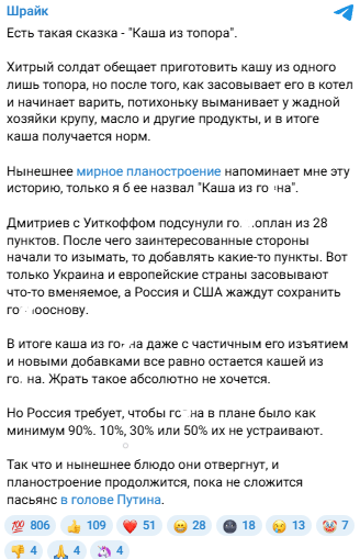 Коментар Романа Шрайка