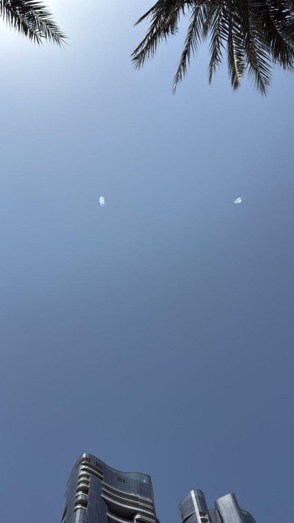 Робота ППО над Дубаями