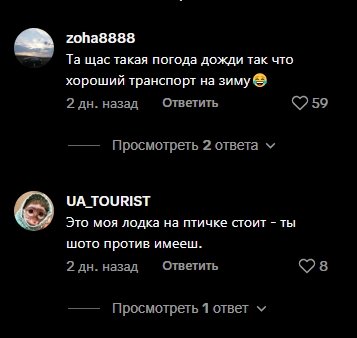 Коментарі до відео