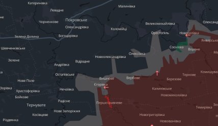 Злагода на карте Украины