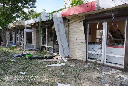 Наслідки атаки в Запоріжжі