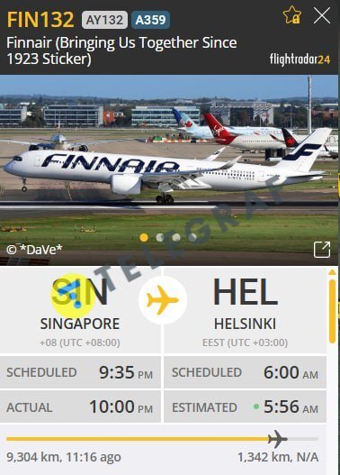 Над Україною пролетів пасажирський літак