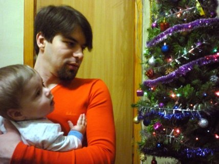 Папины истории: как сын встречал первый Новый год - изображение №1
