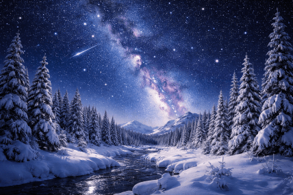 Зимове зоряне небо