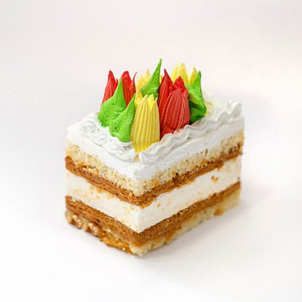 Торт Іній в розрізі