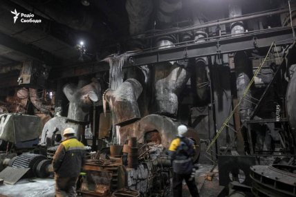 Одна з пошкоджених ТЕЦ в Україні