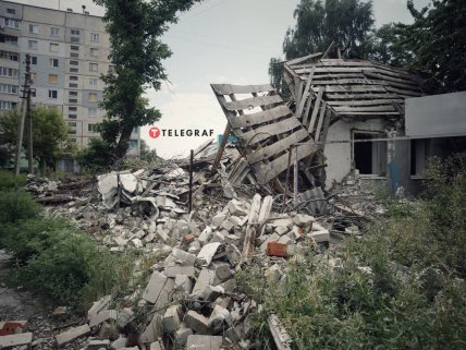 Разрушения в Чугуеве 5.08.2022