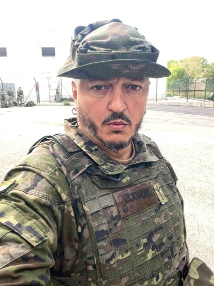 Андрій Підлужний у війську