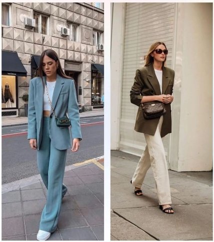 Брюки + топ + пиджак