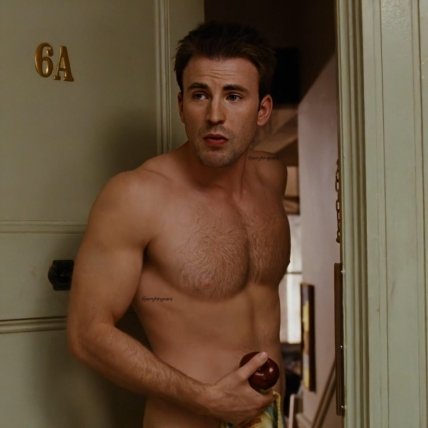 Крис Эванс голый торс