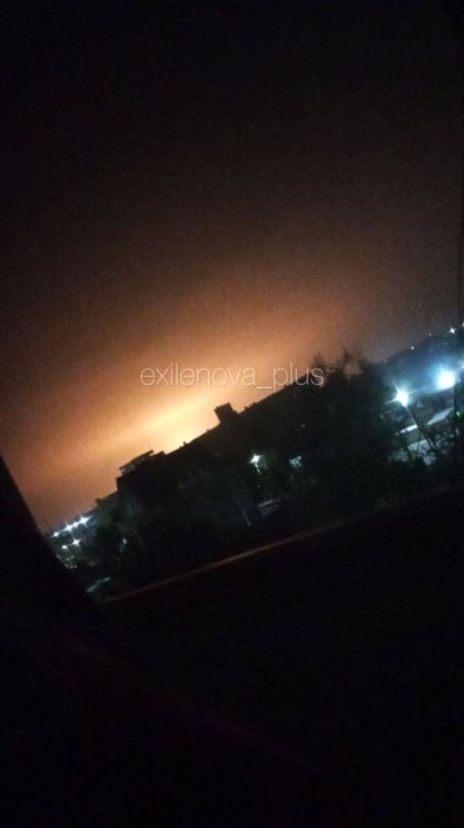 Заграва над заводом Ставролен у РФ після атаки дронів