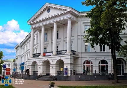 Пристройка к горсовету. Полтава