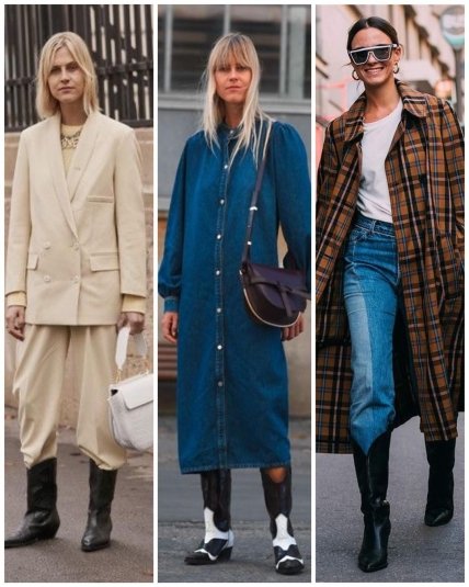 Стильные образы с ковбойками