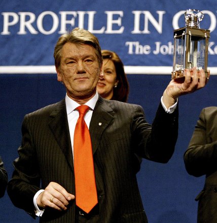 Віктор Ющенко після отруєння