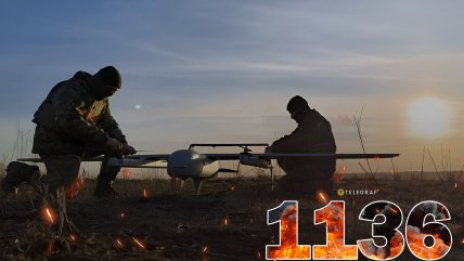 1136 день війни Росії проти України. Фото telegraf.com.ua