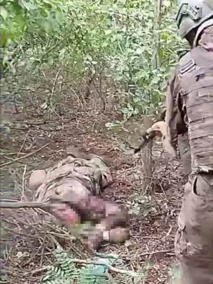 Розстріляний російськими військовими український захисник під Покровськом