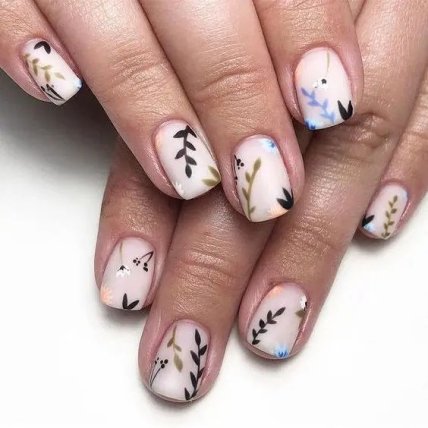 Маникюр по знакам Зодиака - Дева