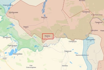 Ямпіль Лиман карта