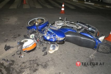 У мотоцикла серйозні пошкодження
