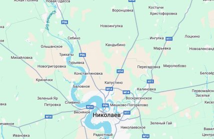 Река Южный Буг, из которой Николаеву качают воду