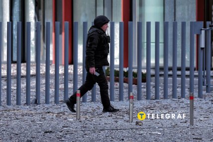 Наслідки атаки дронів на Київ 28 квітня 2026, фото Ян Доброносов