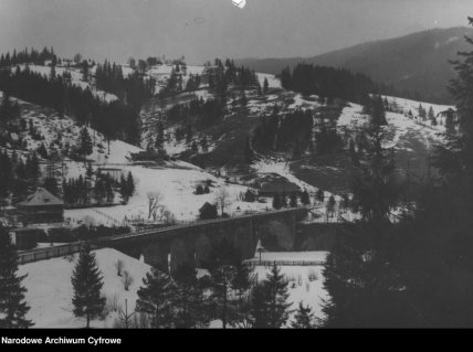 Віадук у Ворохті — фото ретро