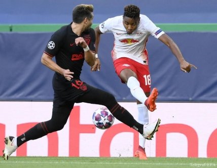 Матч Лейпциг - Атлетико в Португалии