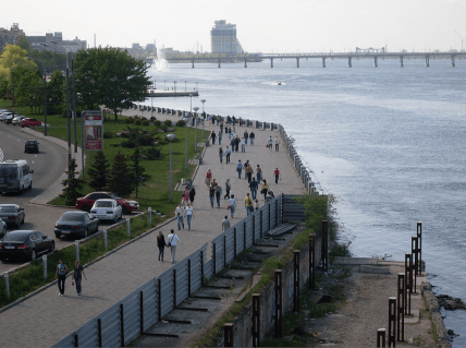 Набережная города Днепра