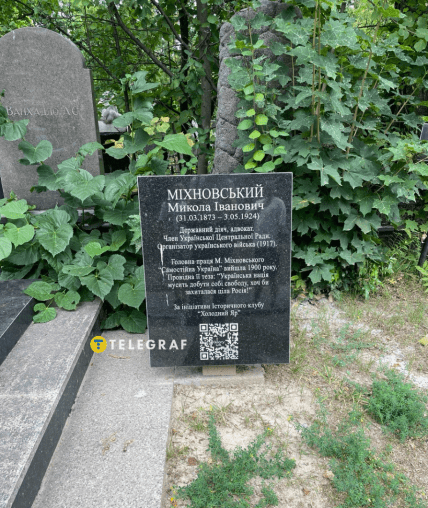 Могила Миколи Міхновського