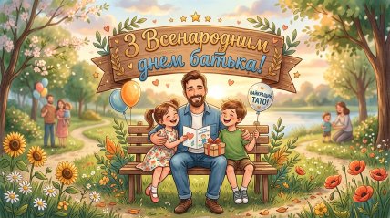 Всенародний день батька, листівки, картинки, вітання