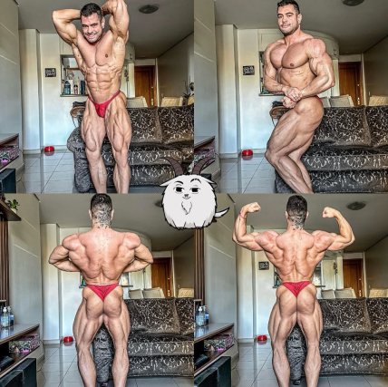 Каду Сантос демонструє свої м’язи