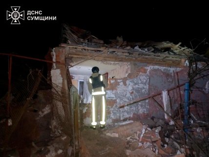 Наслідки удару КАБом по Сумах