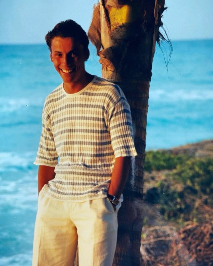 Максим Галкін у молодості