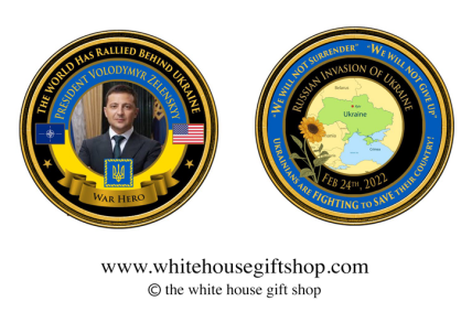 Монета с лицом Владимира Зеленского